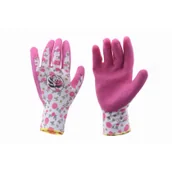 Rękawice robocze - RIM KOWALCZYK Rękawice ogrodowe r. L / 8 poliestrowe z powłoką lateksową - miniaturka - grafika 1
