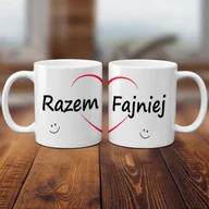 Kubki - Zestaw kubków - Razem Fajniej - miniaturka - grafika 1