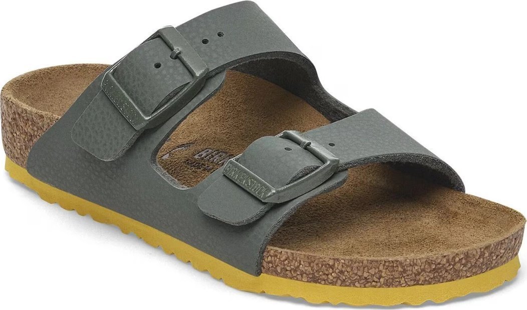 Birkenstock klapki ARIZONA KIDS BS 1029447 DESERT SOIL THYME/OCHRE szerokość standardowa 36