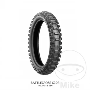 BRIDGESTONE X20R 110/100 18 OFF-ROAD 64 M - Opony motocyklowe - miniaturka - grafika 2