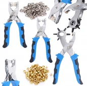 Pasmanteria - ZESTAW KALETNICZY DZIURKACZ NAPY OCZKA NITY 128 EL - miniaturka - grafika 1