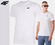 Koszulki męskie - Koszulka Męska 4f T-shirt Bawełniany Podkoszulek Sportowy Co Dzień 1843 3xl - miniaturka - grafika 1