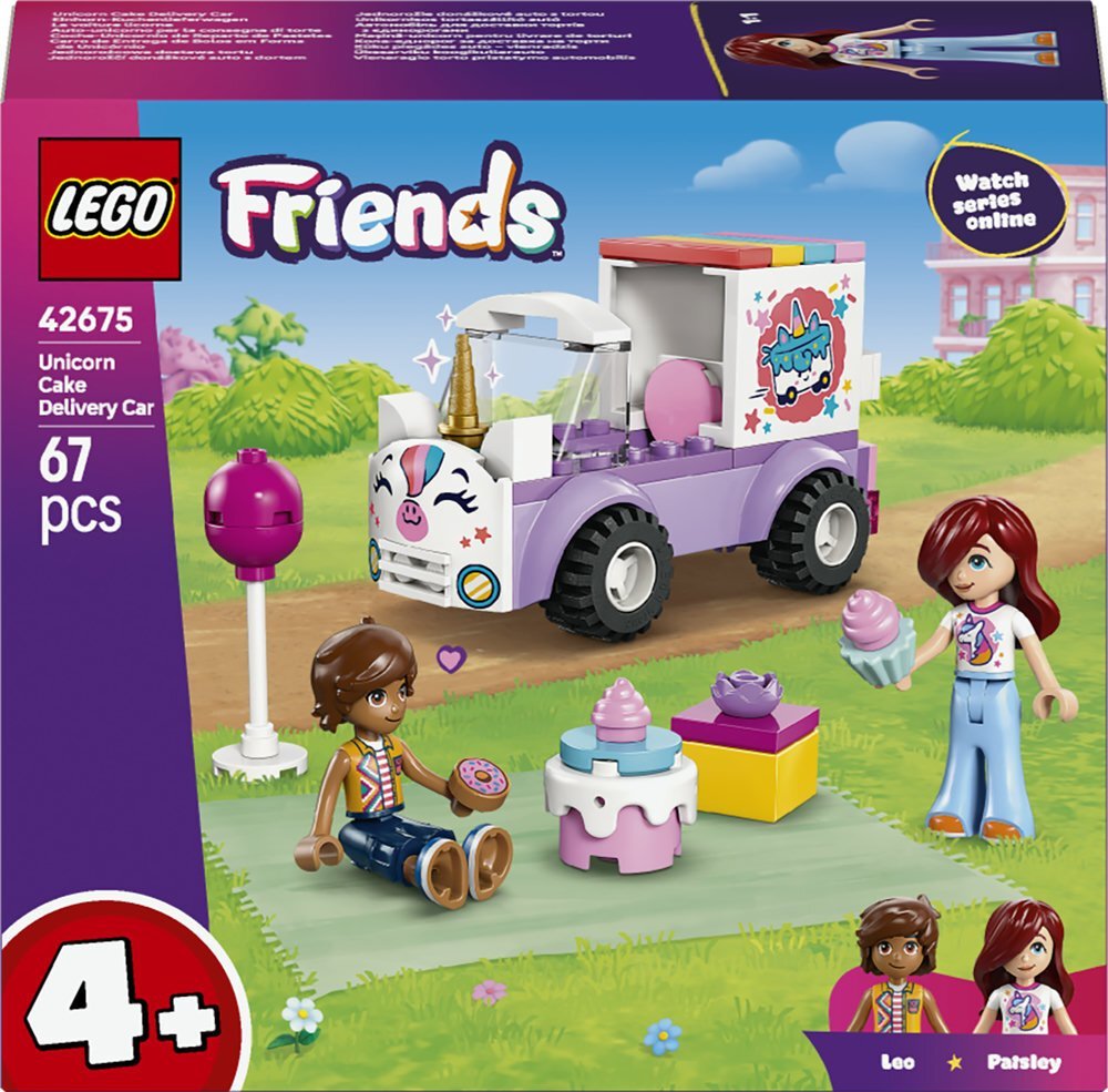 LEGO Friends Jednorożcowa dostawa tortu 42675