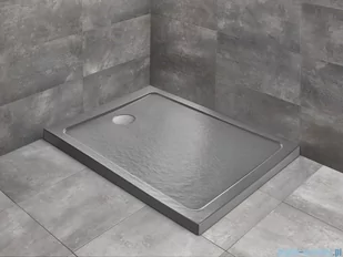 Radaway Doros F Stone brodzik 100x70x5,5 antracyt SDRF1070-01-64S - Brodziki prysznicowe - miniaturka - grafika 1