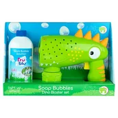 Bańki mydlane - Fru Blu Blaster Dino + Płyn 0,4L Tm Toys - miniaturka - grafika 1