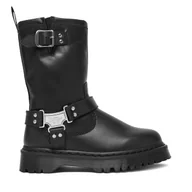 Botki damskie - Botki Dr. Martens Anistone HI DM32199001 Czarny - miniaturka - grafika 1