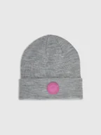 Czapki dla dzieci - 4F Czapka beanie dziewczęca - szara Uniwersalny - miniaturka - grafika 1