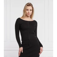 Bluzki damskie - GUESS Bluzka SHERYL | Slim Fit - miniaturka - grafika 1