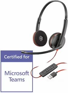 Plantronics Blackwire C3220 USB-A - Słuchawki - miniaturka - grafika 1