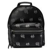 Plecaki - Plecak KARL LAGERFELD 246W3035 Czarny - miniaturka - grafika 1