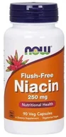 Suplementy naturalne - Now Foods Witamina B3 - Niacyna (Niacin Flush-Free) (90 kaps.) - miniaturka - grafika 1