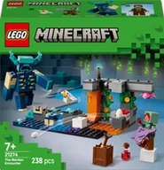 Klocki - LEGO Minecraft - Strażnik Spotkanie ze Strażnikiem Ranger klocki LEGO PREZENT CHŁOPCA DZIEWCZYNKI DZIECI - miniaturka - grafika 1