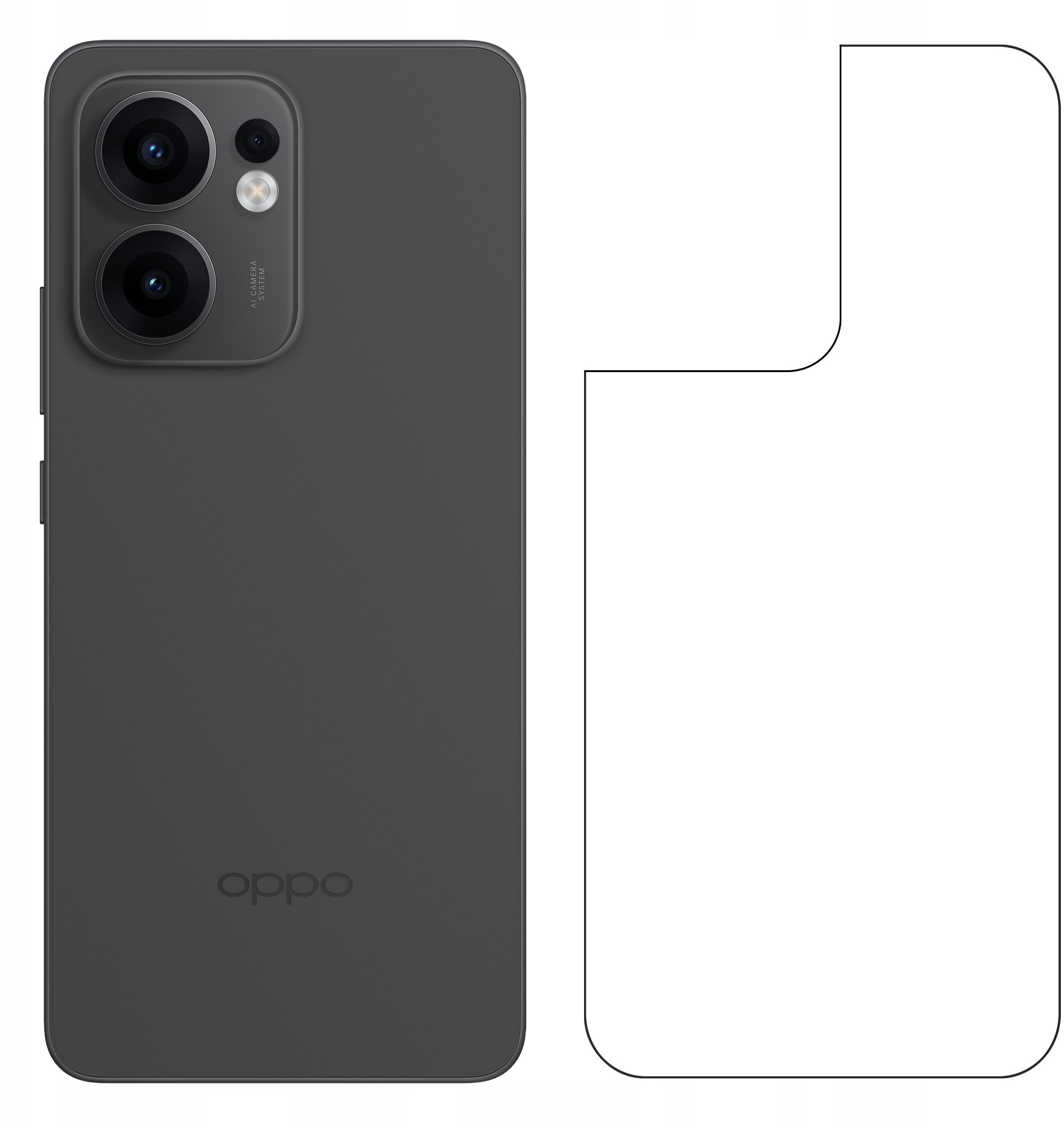 FOLIA HYDROŻELOWA OCHRONNA NA TYŁ do Oppo Reno 13 F 5G