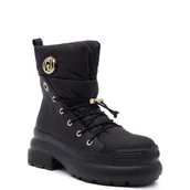 Botki damskie - Liu Jo Botki AMY 15 | z dodatkiem skóry - miniaturka - grafika 1