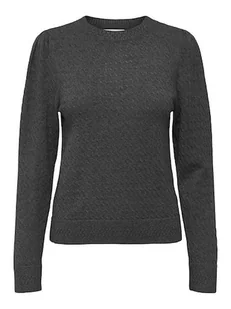 ONLY Sweter w kolorze szarym - Swetry damskie - miniaturka - grafika 1