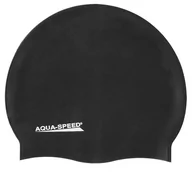 Pływanie - Aqua Speed Markartur Mega czepek czarny - miniaturka - grafika 1
