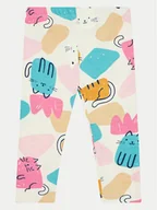 Legginsy - OVS Legginsy 2094831 Beżowy Slim Fit - miniaturka - grafika 1