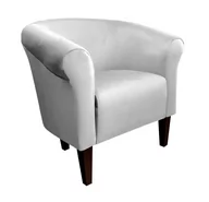 Fotele - ATOS Fotel Milo MG39 nogi 20 venge jasny szary - miniaturka - grafika 1