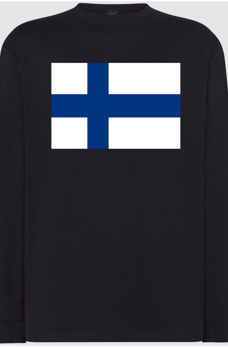 Finlandia Męska modna bluza Longsleeve Rozm.5XL
