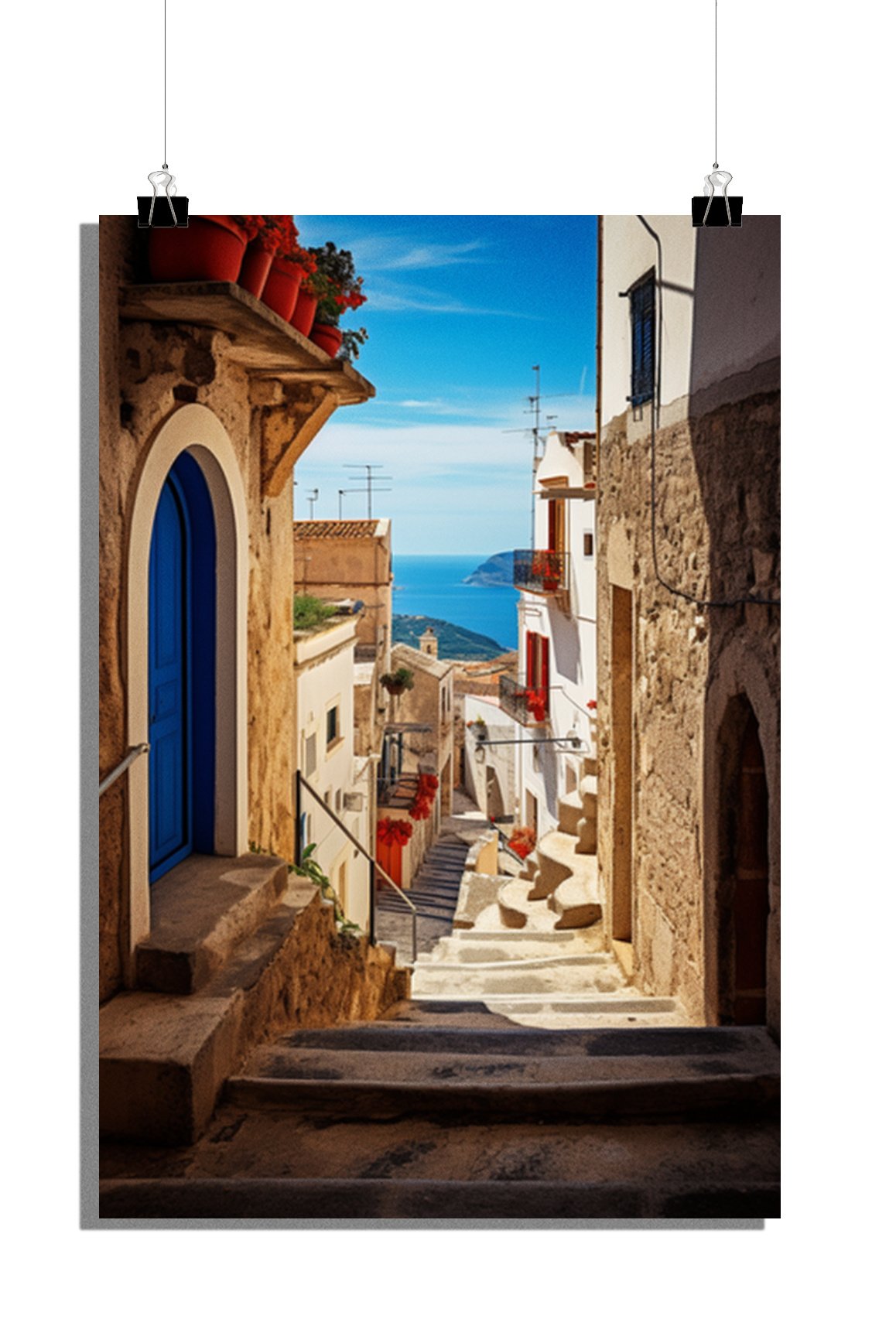 Plakat Natura - Plakat Aleja - Piękny Plakat - Plakat Plaża - Plakat Krajobraz - 51x71cm - Idealny do oprawienia w ramkę