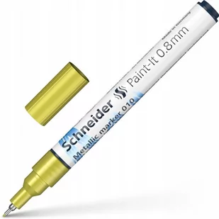 Marker metaliczny Paint-It 010 0,8 mm żółty - Markery permanentne - miniaturka - grafika 1