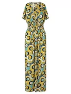 Sukienki - ApartFashion Sukienka damska, Zielony wielokolorowy, 40 - miniaturka - grafika 1