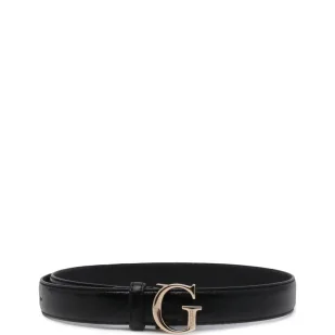 Guess Skórzany pasek ADJ PANT BELT - Paski - miniaturka - grafika 1