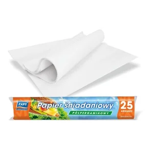Papier śniadaniowy 25 arkuszy Ravi - Folia, papier śniadaniowy, serwetki - miniaturka - grafika 1