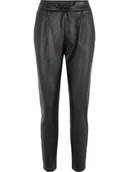 Spodnie damskie - Vero Moda Spodnie "VMEVA" w kolorze czarnym - miniaturka - grafika 1