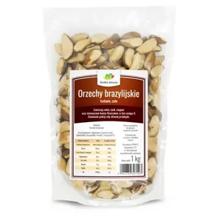 Orzechy brazylijskie łuskane 1kg Słodkie Zdrowie - Orzechy i nasiona - miniaturka - grafika 1