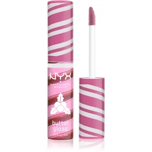 NYX Professional Makeup Butter Gloss Swirl błyszczyk do ust 04 Holly Berry Swirl 8ml - Błyszczyki do ust - miniaturka - grafika 1