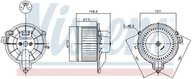 Akcesoria do klimatyzacji i ogrzewania - Wentylator wewnętrzny Nissens 87572 - miniaturka - grafika 1