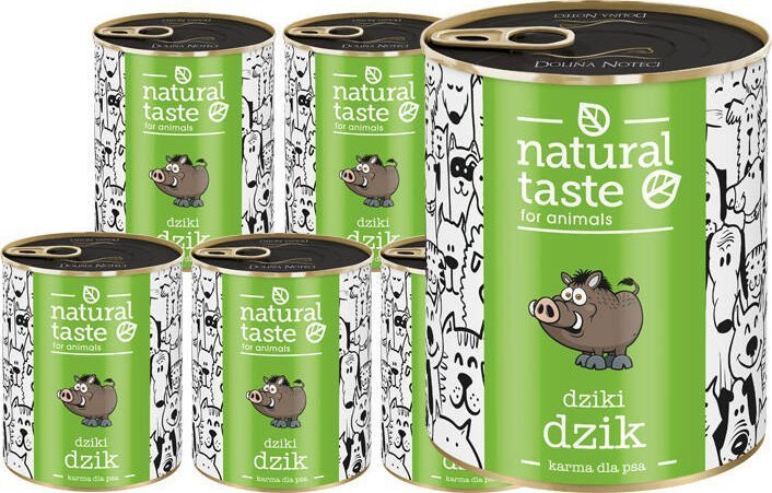 Dolina Noteci Natural Taste z dzikiem 12x800g