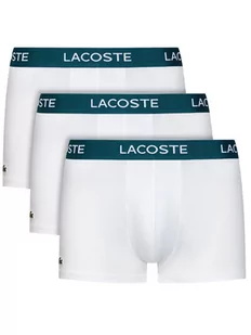Lacoste Komplet 3 par bokserek 5H3389 Biały - Majtki męskie - miniaturka - grafika 1