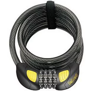 Onguard Zapięcie rowerowe Doberman 8031 Linka 12mm 185cm SZYFR ONG-8031 SS16 - Zabezpieczenia do roweru - miniaturka - grafika 1