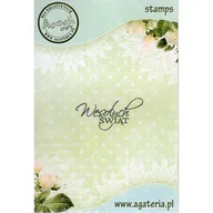 Szkolne artykuły papiernicze - Stempel polimerowy - Wesołych Świąt 6 - Agateria - miniaturka - grafika 1