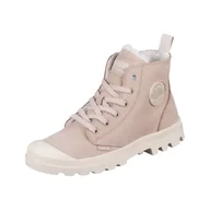 Buty trekkingowe męskie - Palladium Trapery Pampa Hi Zip Wl 95982-271-M Beżowy - miniaturka - grafika 1