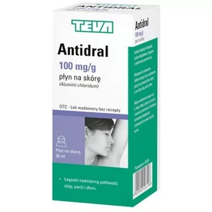 Teva Antidral 50ml - Pielęgnacja stóp - miniaturka - grafika 1