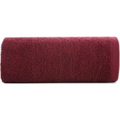 Ręczniki - Eurofirany B.B. CHOCZYŃSCY SPÓŁKA JAWNA Ręcznik Kąpielowy Gładki2 (36) 50 x 90 Bordowy 1219250 - miniaturka - grafika 1