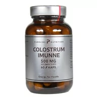 Witaminy i minerały - Pureline Nutrition Colostrum Immune Ekstrakt 500 mg, 60 kapsułek - miniaturka - grafika 1