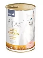 Mokra karma dla kotów - Piper Piper dla kota z kurczakiem 400g - 400g Kurczak - miniaturka - grafika 1