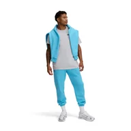 Spodnie męskie - Męskie spodnie dresowe Under Armour UA Essential Fleece Jogger - niebieskie - miniaturka - grafika 1
