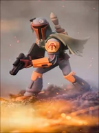 Plakaty - Boba Fett, Star Wars Disney Infinity - plakat Wymiar do wyboru: 20x30 cm - miniaturka - grafika 1