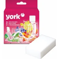 Ściereczki, gąbki, czyściki - York Magiczna Gąbka Zmywak 2szt - miniaturka - grafika 1