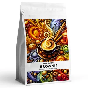 Kawa smakowa mielona BROWNIE 100 % arabica - Cappuccino i kawy smakowe - miniaturka - grafika 1