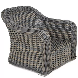 Meble ogrodowe technorattanowe Foggia Silk Grey / Grey Melange - Meble ogrodowe - miniaturka - grafika 5