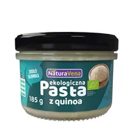 Pasty warzywne - NATURAVENA Pasta Ciecierzyca z Quinoa i Suszonymi Pomidorami BIO 185g - - miniaturka - grafika 1