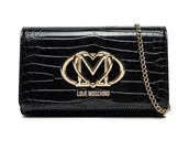 Torebki damskie - Love Moschino JC4047PP1MLE100A, damska torba na ramię, czarna, wyjątkowa, Czarny, Taglia unica - miniaturka - grafika 1