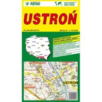 Ustroń Plan miasta - Przewodniki - miniaturka - grafika 1