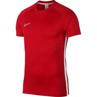 Koszulki sportowe męskie - Koszulka męska Nike M Dry Academy SS czerwona AJ9996 657 - grafika 1